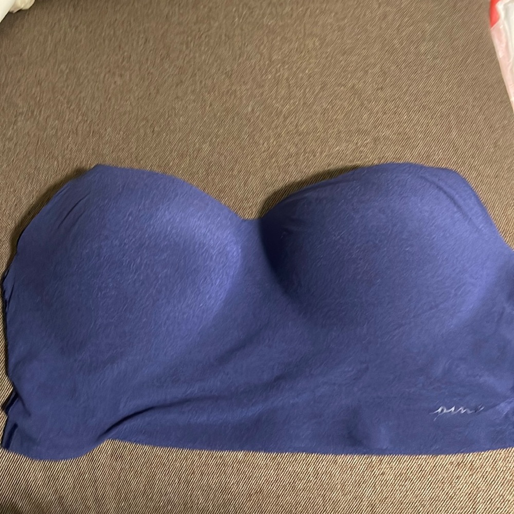 Cute navy and pink sports bra